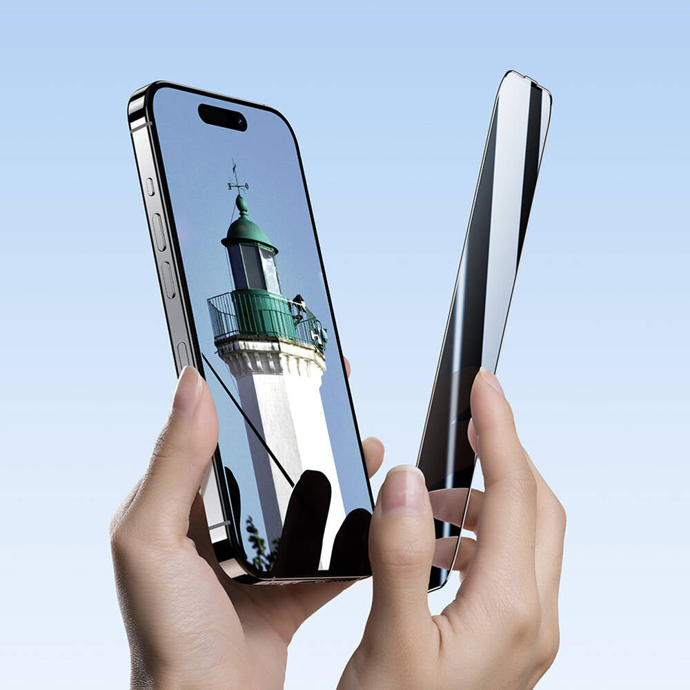 Benks Ultra Shield iPhone 16 Pro Max 0.3mm Ekran Koruyucu + Kolay Uygulama Aparatlı Benks Ultra Shield iPhone 16 Pro Max 0.3mm Ekran Koruyucu + Kolay Uygulama Aparatlı